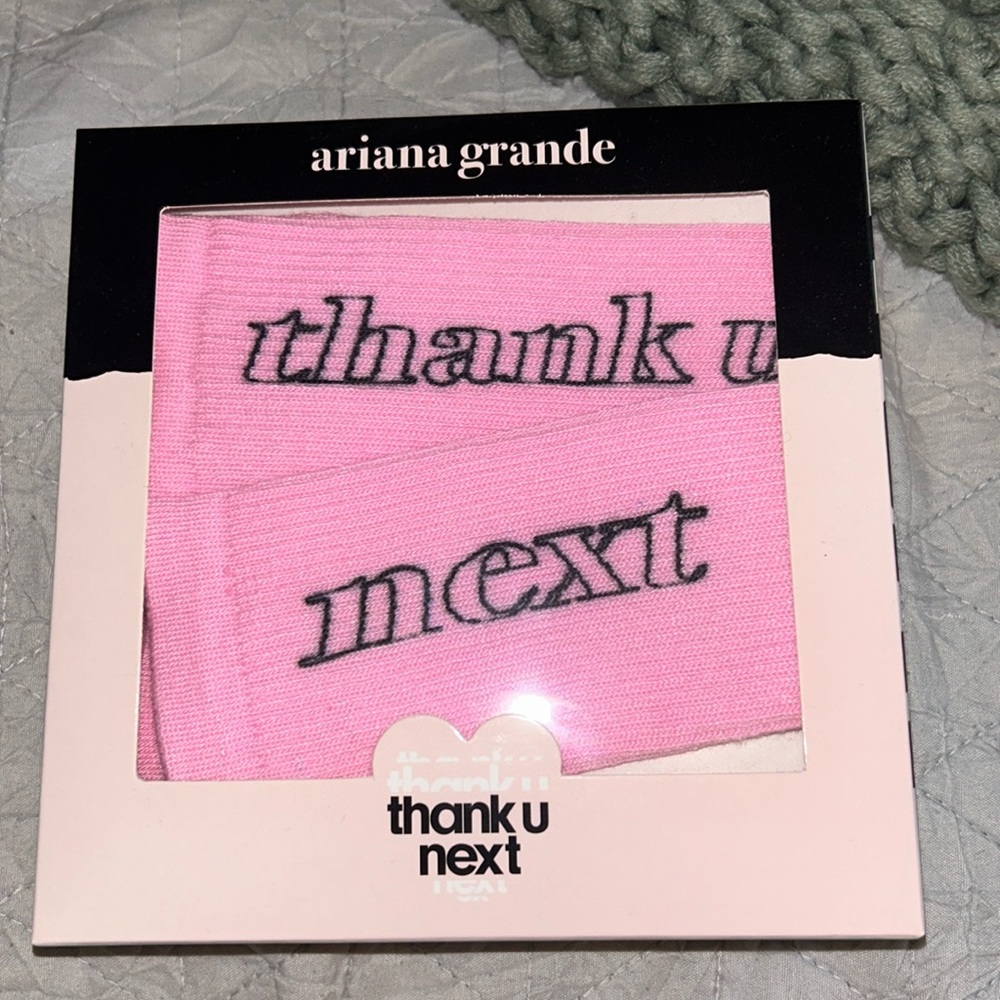 ariana grande thank you next socks